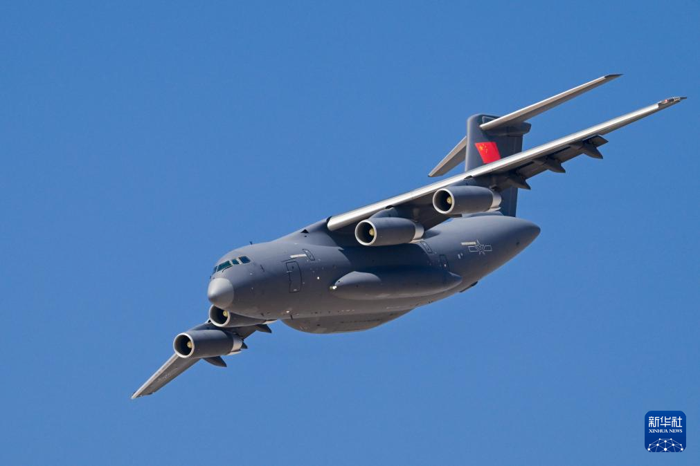 中国空军亮相埃及航展 运-20进行飞行展示(图5)