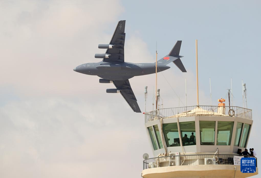 中国空军亮相埃及航展 运-20进行飞行展示(图9)